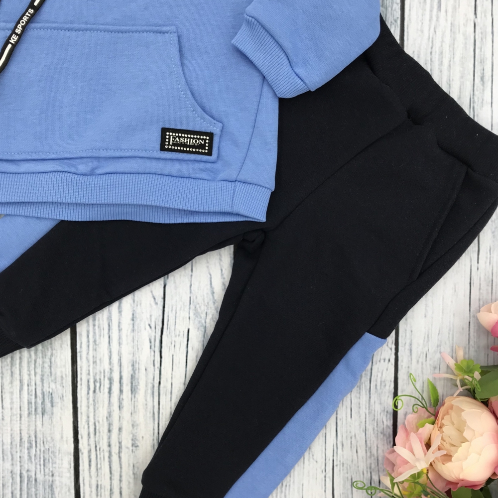 275-Г. Костюм ясельный, хлопок 65%, 35% ПЭ, 3-х нитка (без начёса)  74,80,86,92